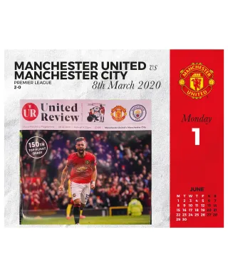 Manchester United - kalendarz zdzierak 2026