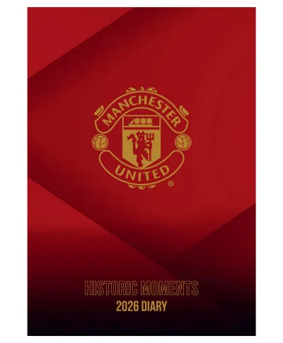 Manchester United FC - kalendarz książkowy A5 2026