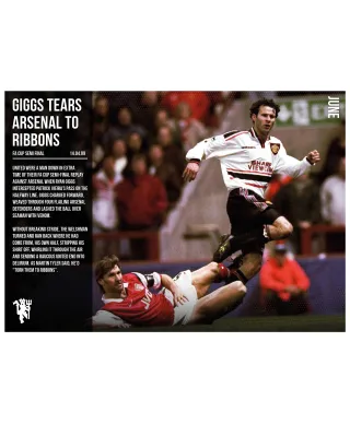 Manchester United FC - kalendarz książkowy A5 2026