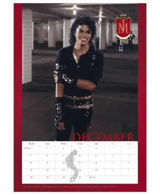 Michael Jackson - kalendarz A3 na 2026 rok