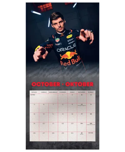 Redbull Racing - kalendarz 2026