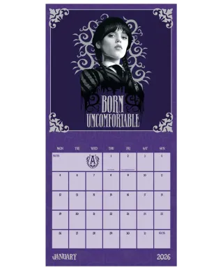 Wednesday - kalendarz 2026