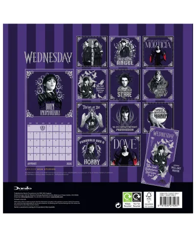 Wednesday - kalendarz 2026