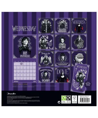 Wednesday - kalendarz 2026