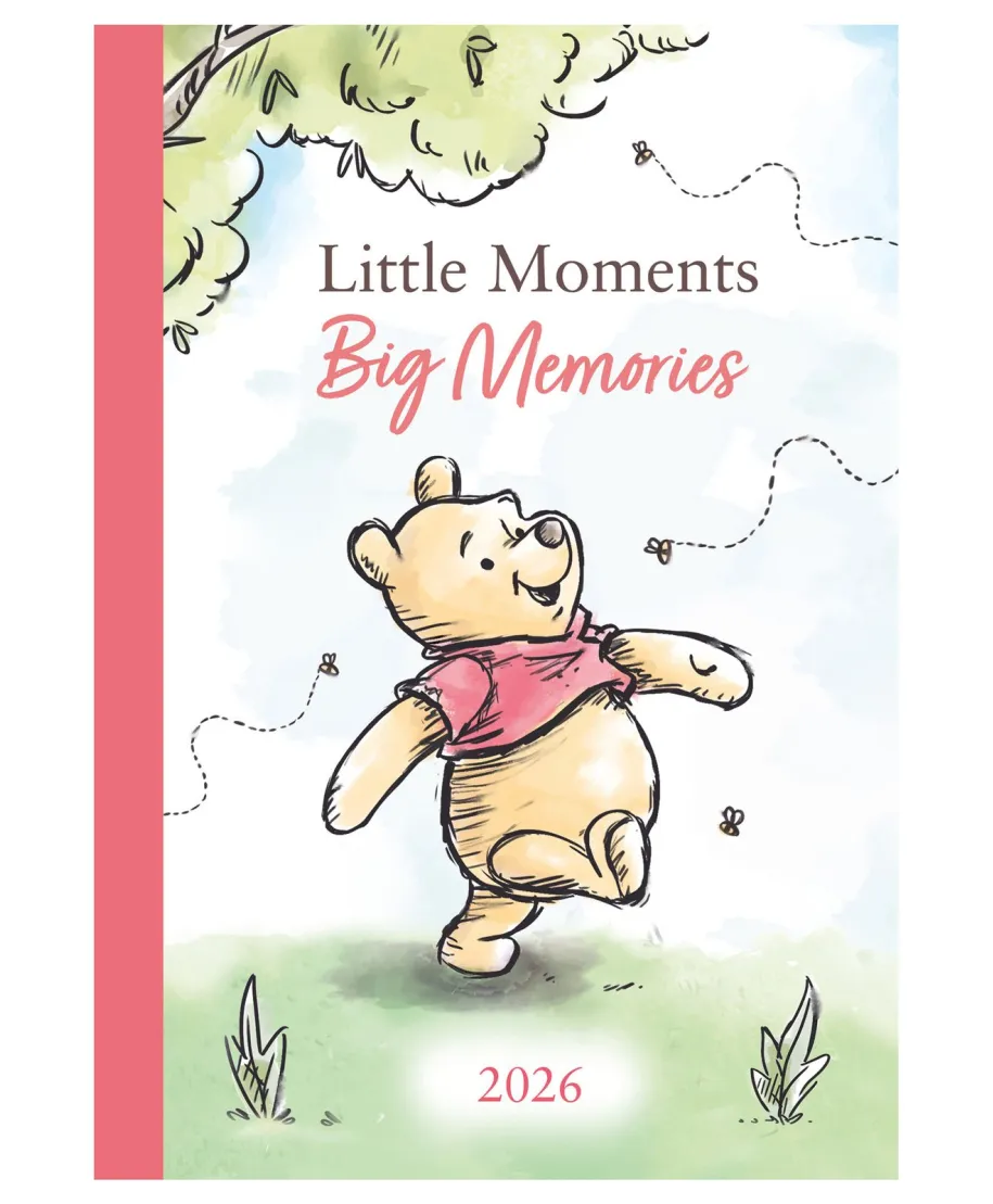 Kubuś Puchatek - kalendarz książkowy A5 2026