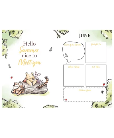 Kubuś Puchatek - kalendarz książkowy A5 2026