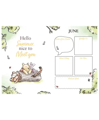 Kubuś Puchatek - kalendarz książkowy A5 2026