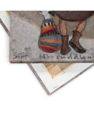 It's Cuddle Up Time - obraz na płótnie