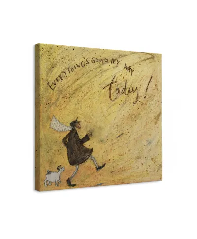 Everything's Going My Way Today! - obraz na płótnie