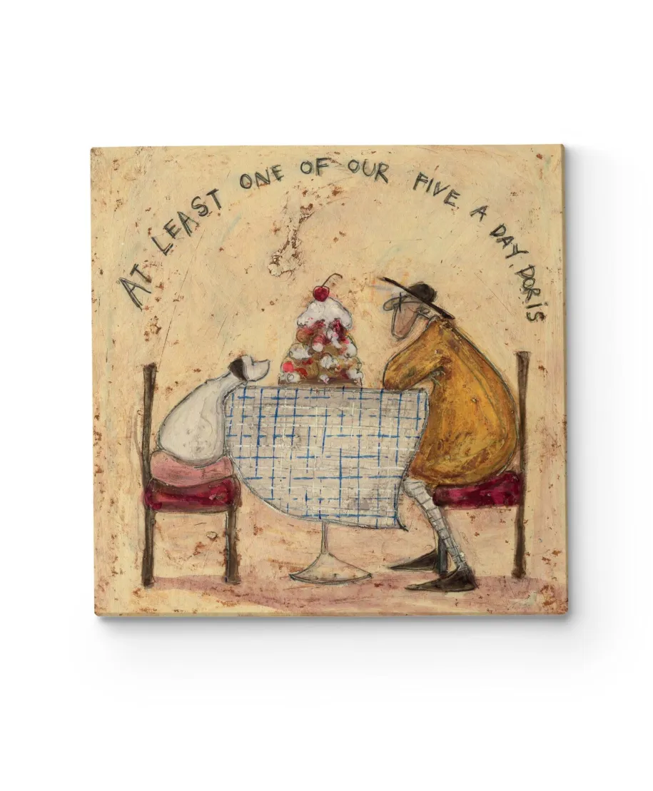 At Least One of Our Five A Day Doris - obraz na płótnie At Least One of Our Five A Day Doris - obraz na płótnie