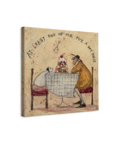 At Least One of Our Five A Day Doris - obraz na płótnie