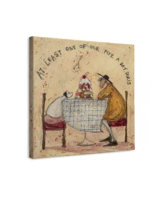 At Least One of Our Five A Day Doris - obraz na płótnie