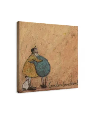 Love Love Love Love Love - obraz na płótnie