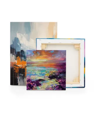 Fractal Coast - obraz na płótnie