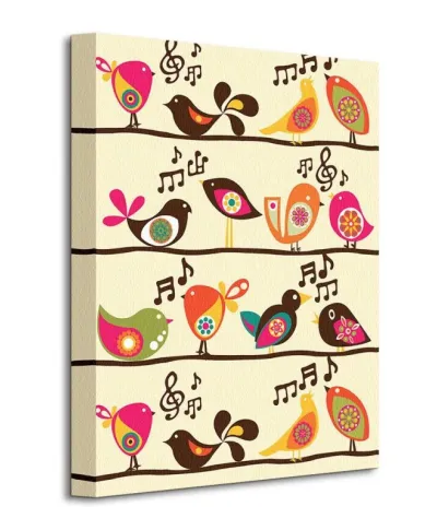 Singing Birds - Obraz na płótnie