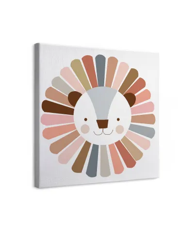 Happy Lion - obraz na płótnie