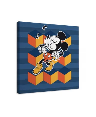 Mickey Mouse Whistlin - obraz na płótnie