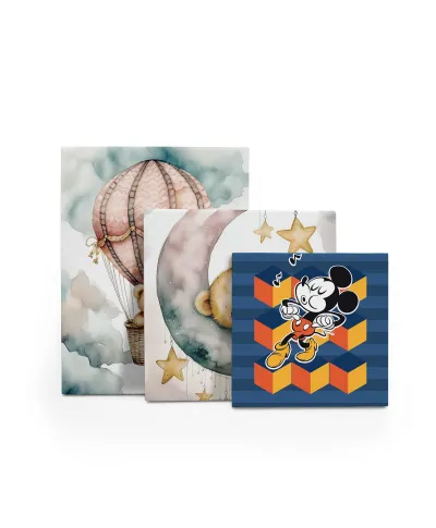 Mickey Mouse Whistlin - obraz na płótnie