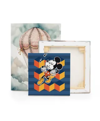 Mickey Mouse Whistlin - obraz na płótnie