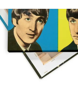 The Beatles Colours - obraz na płótnie
