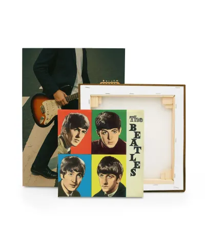 The Beatles Colours - obraz na płótnie