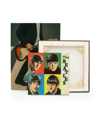 The Beatles Colours - obraz na płótnie