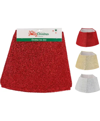 Osłona stojaka na choinkę brokat 3ASS CL