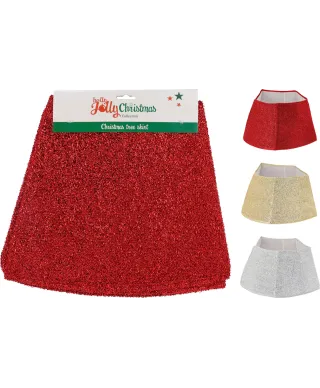 Osłona stojaka na choinkę brokat 3ASS CL