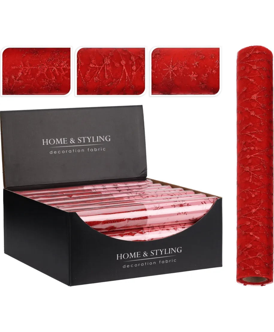 TKANINA dekoracyjna 500X30CM 3ASS DESIG