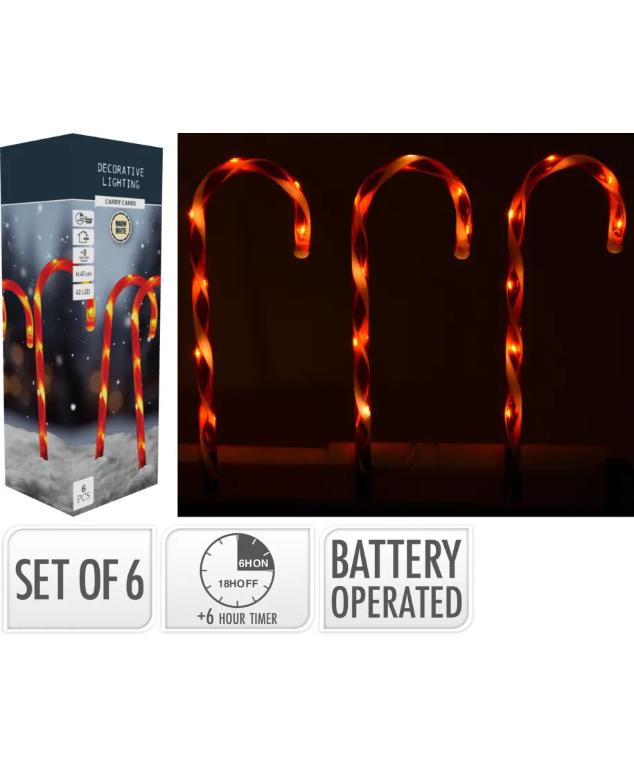 Komplet 4 lampek laska cukrowa 4 SZT.