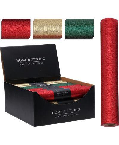 TKANINA dekoracyjna 20X3CM 3 KOLORY