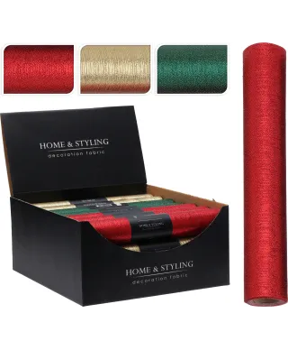 TKANINA dekoracyjna 20X3CM 3 KOLORY