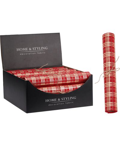 TKANINA dekoracyjna 28X270CM 2ASS