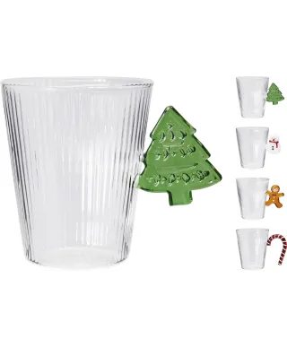 SZKLANKA DO KAWY ZDOBIONA 4ASS