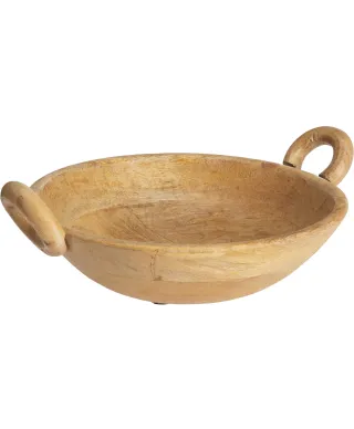 MISKA 25X29CM DREWNO NATURALNE