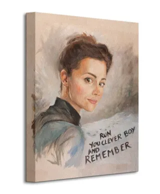 Doctor Who (Clara Painting) - Obraz na płótnie