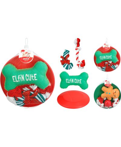 ZESTAW ZABAWEK DLA PSA NA ŚWIĄTECZNE 4 S