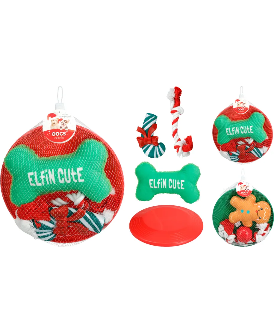 ZESTAW ZABAWEK DLA PSA NA ŚWIĄTECZNE 4 S