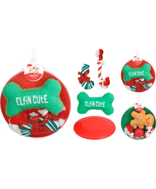 ZESTAW ZABAWEK DLA PSA NA ŚWIĄTECZNE 4 S