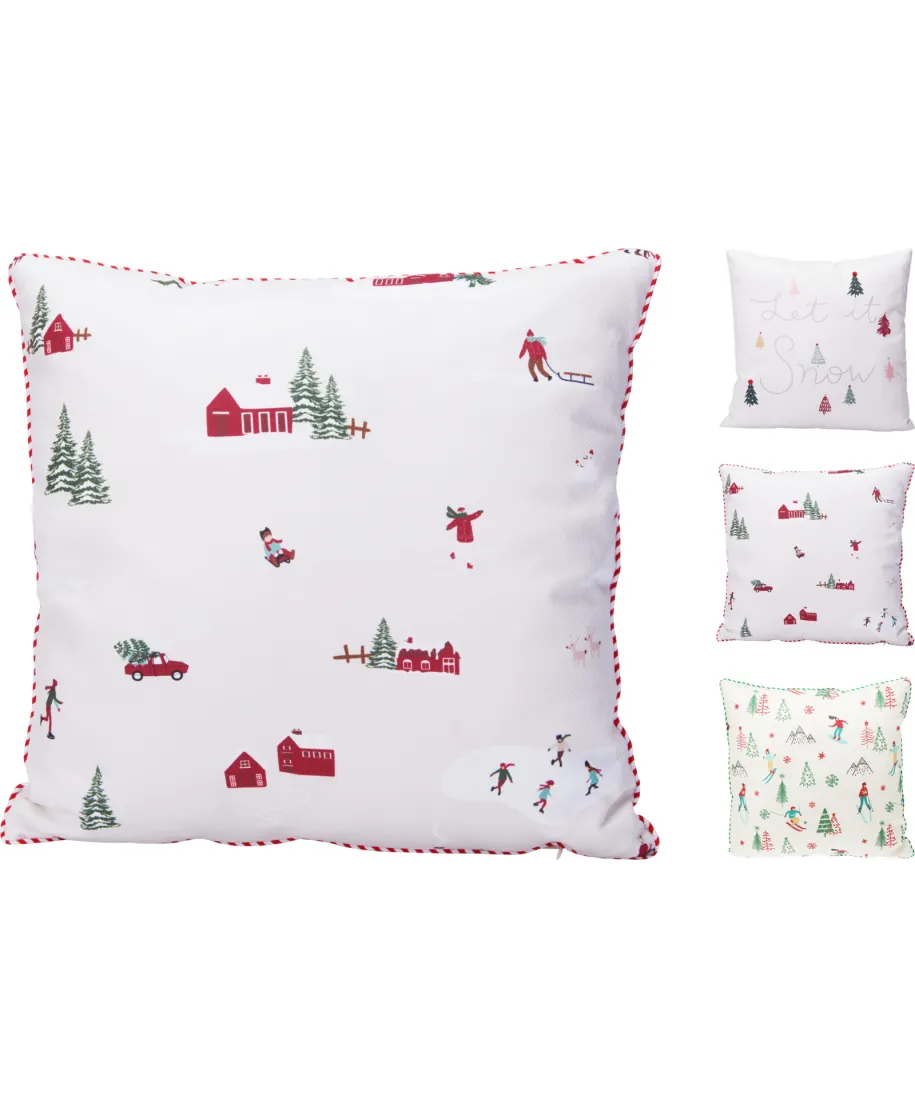 Poduszka 45X45CM WELUR 3ASS