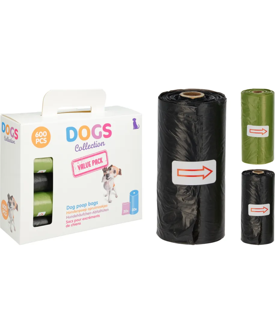 Woreczki na psie odchody KUKURYDZIANE