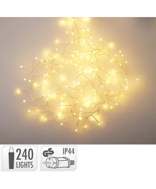 Łańcuch świetlny 240LED WW