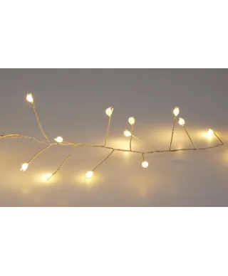 Łańcuch świetlny 80LED WW