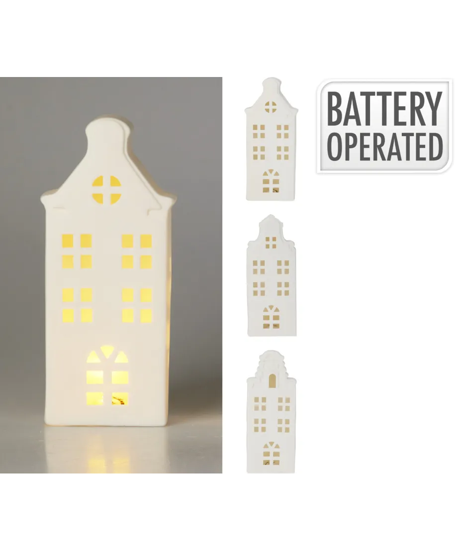 Domek z ledem 31CM 3ASS DESIGN