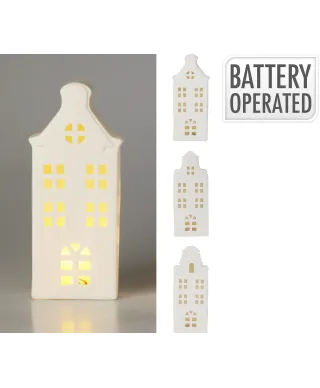 Domek z ledem 31CM 3ASS DESIGN