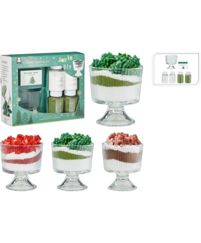 Zrób to sam: Świeca + dekoracje Kaars 3A