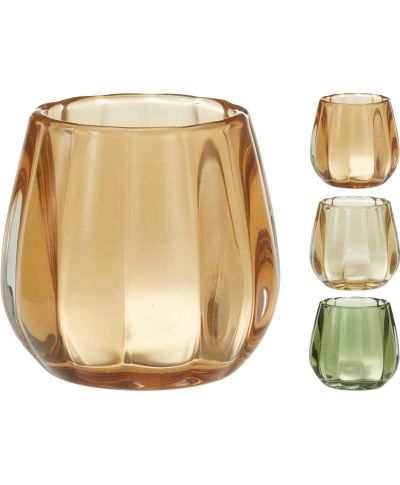 Świecznik szklany 3ASS