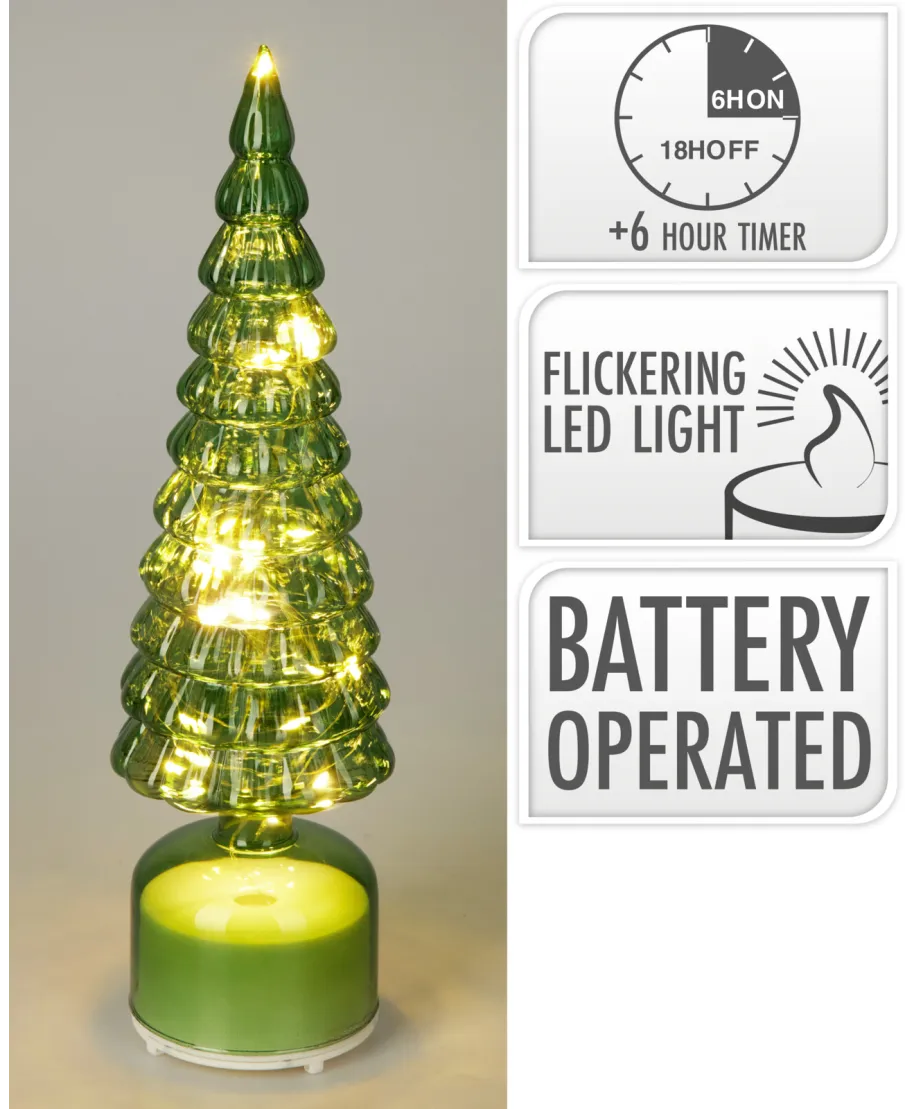 Choinka LED 36CM ZIELONA2ASS