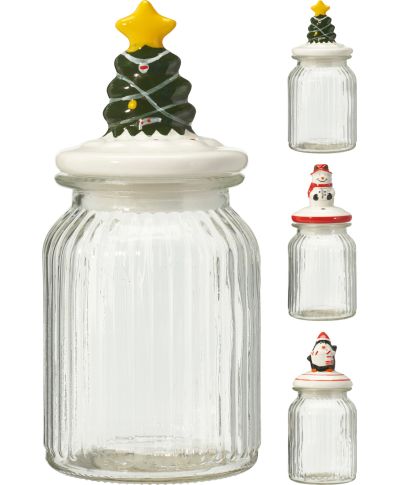 SŁOIK DO PRZECHOWYWANIA SZKLANY 950ML 3A