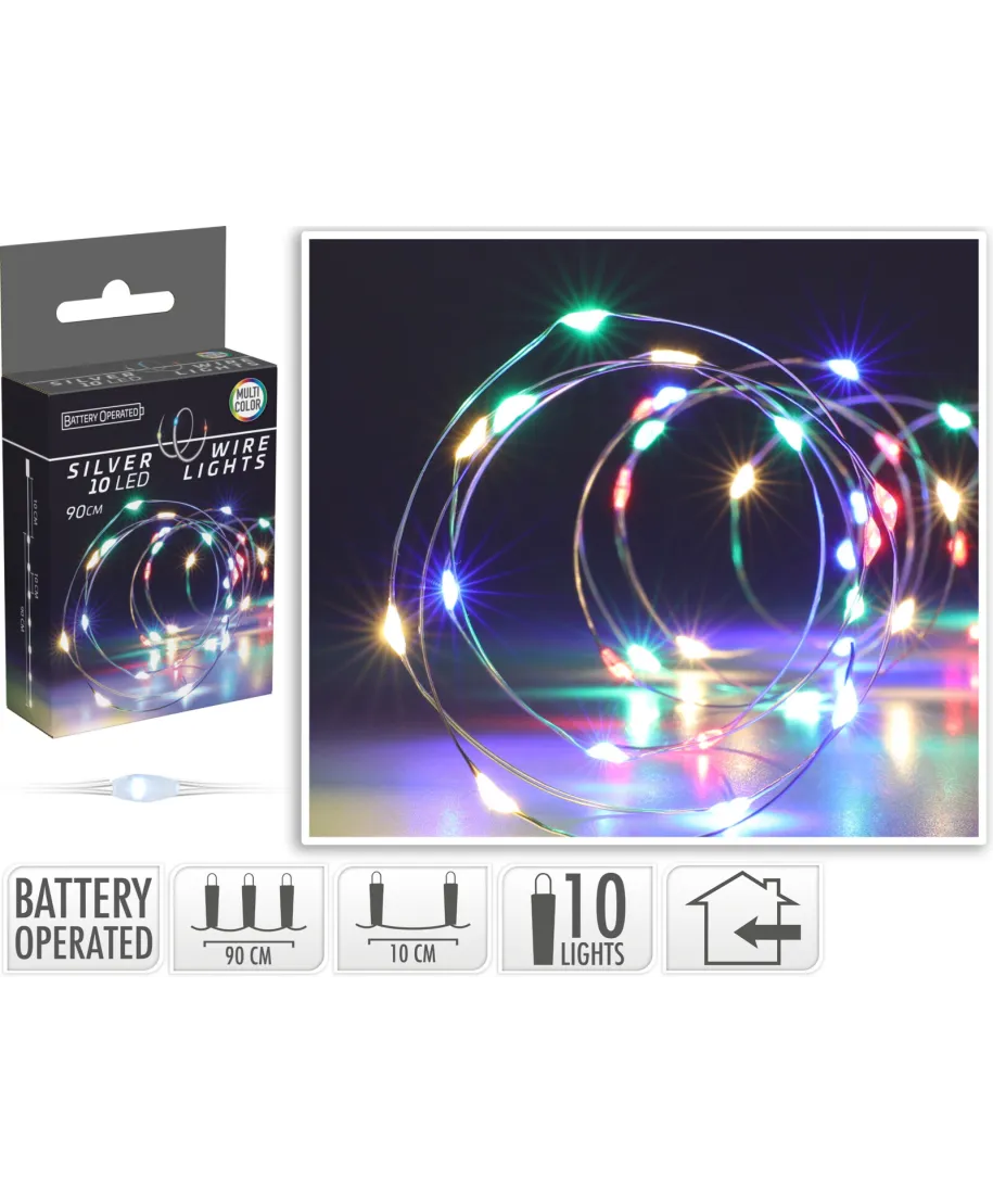 Łańcuch świetlny  10LED MULTI BO